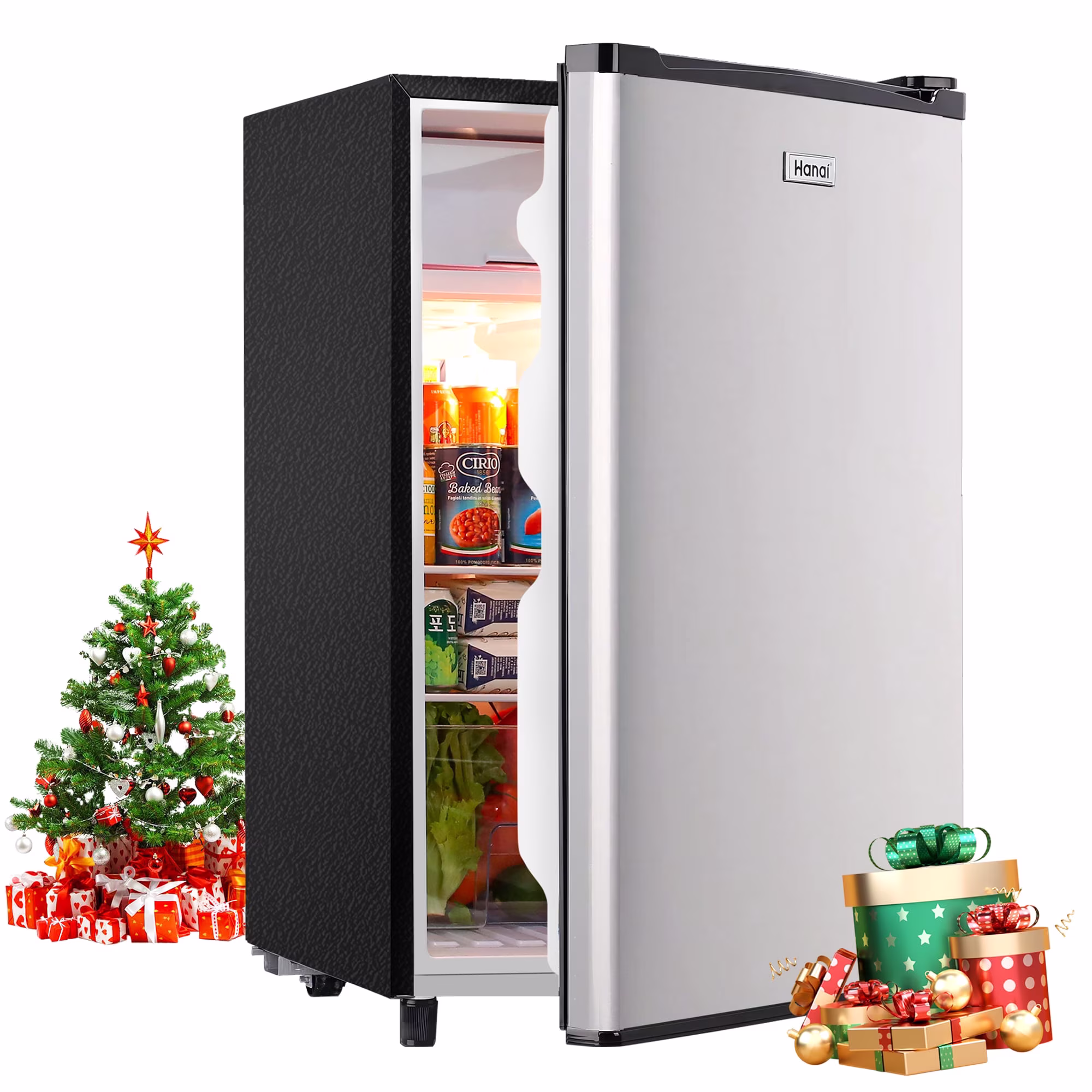 WANAI Energy-efficient Refrigerators with Shelves, 46 lb