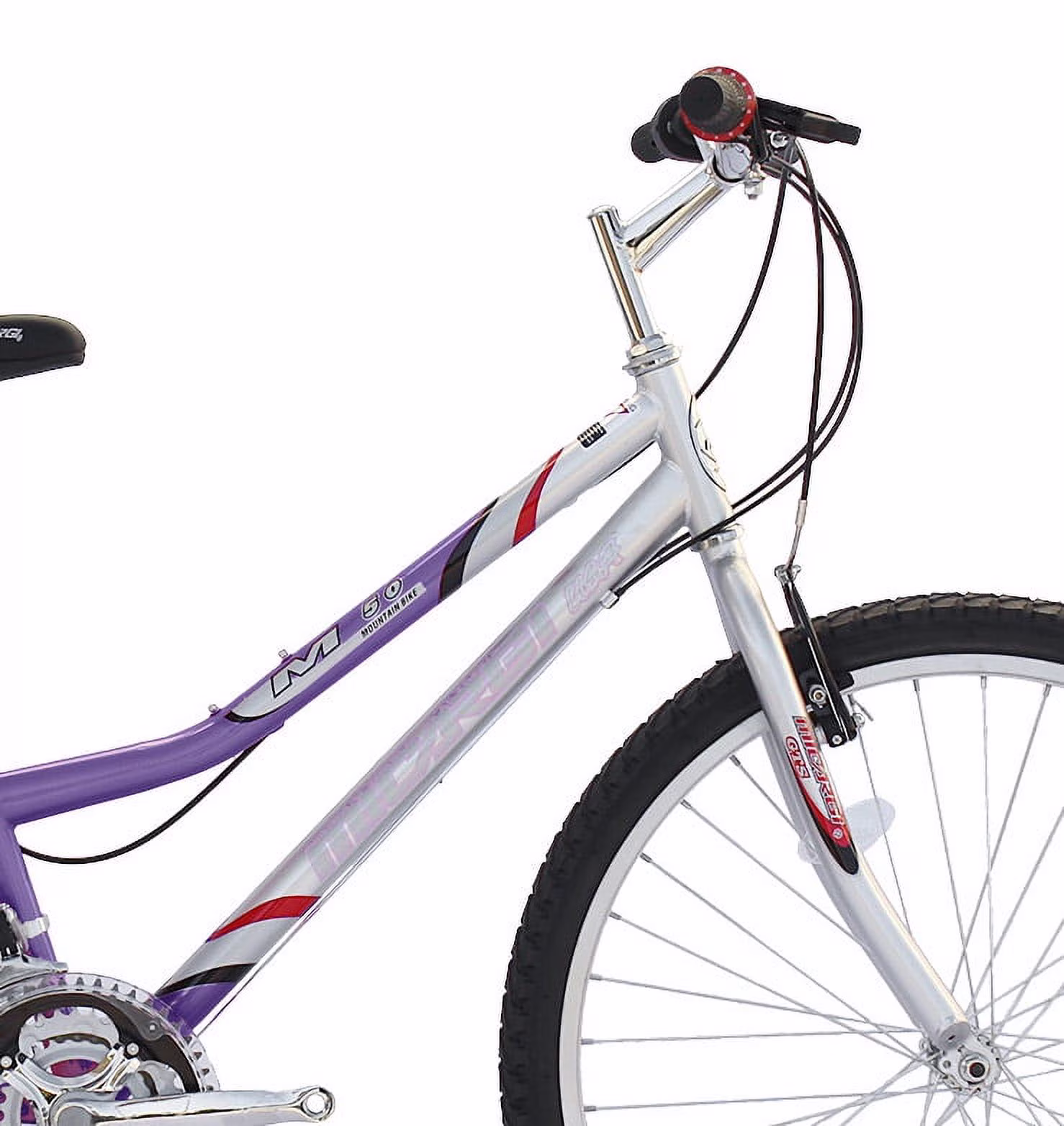 Wonder Wheels 26 In. Mtb 18 Speed Bicycle, Bike, Steel Frame Alloy Rims 36 H - Purple - Image 3