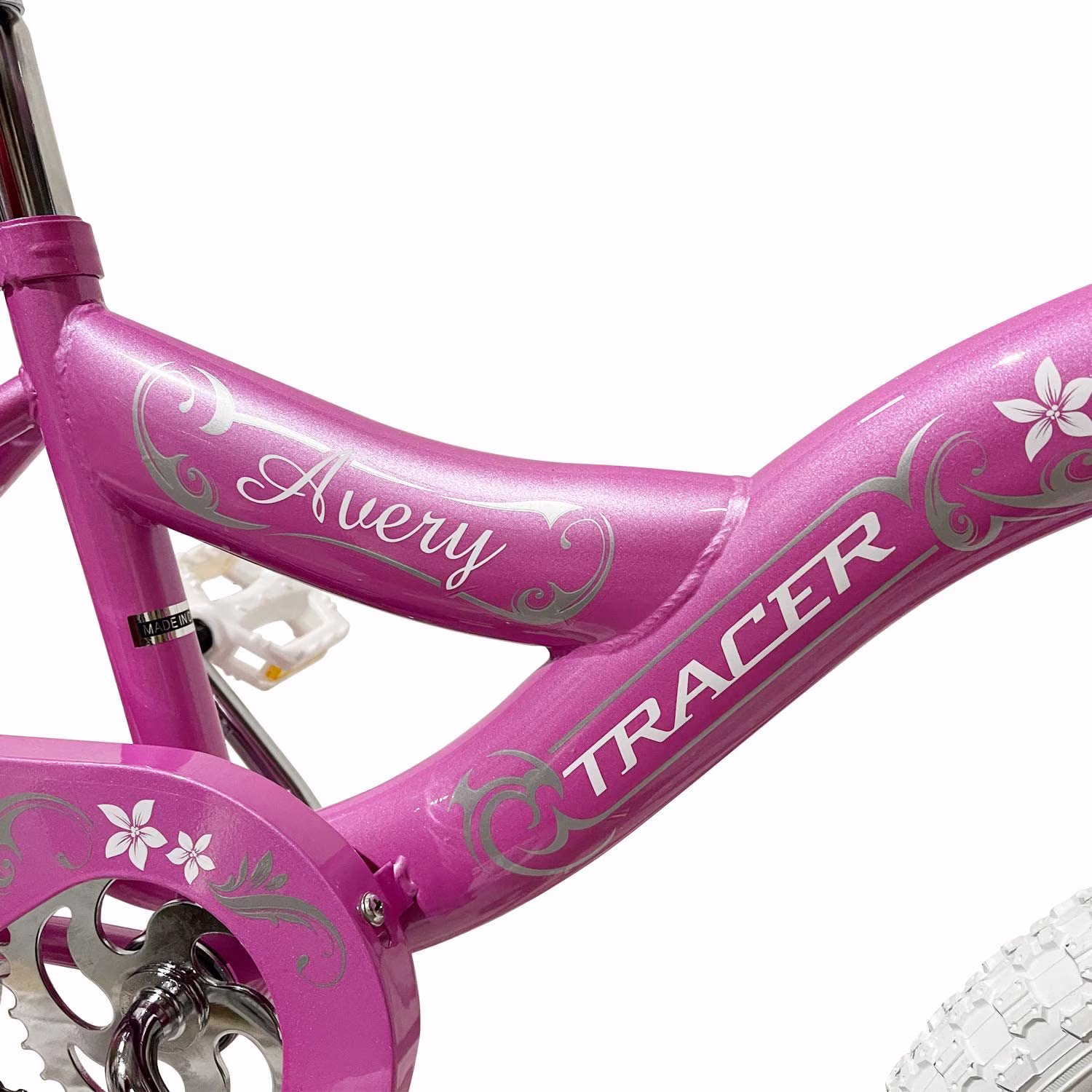 Wonder Wheels Avery Tracer 16" Kids BMX Bikes, Pink - Image 5