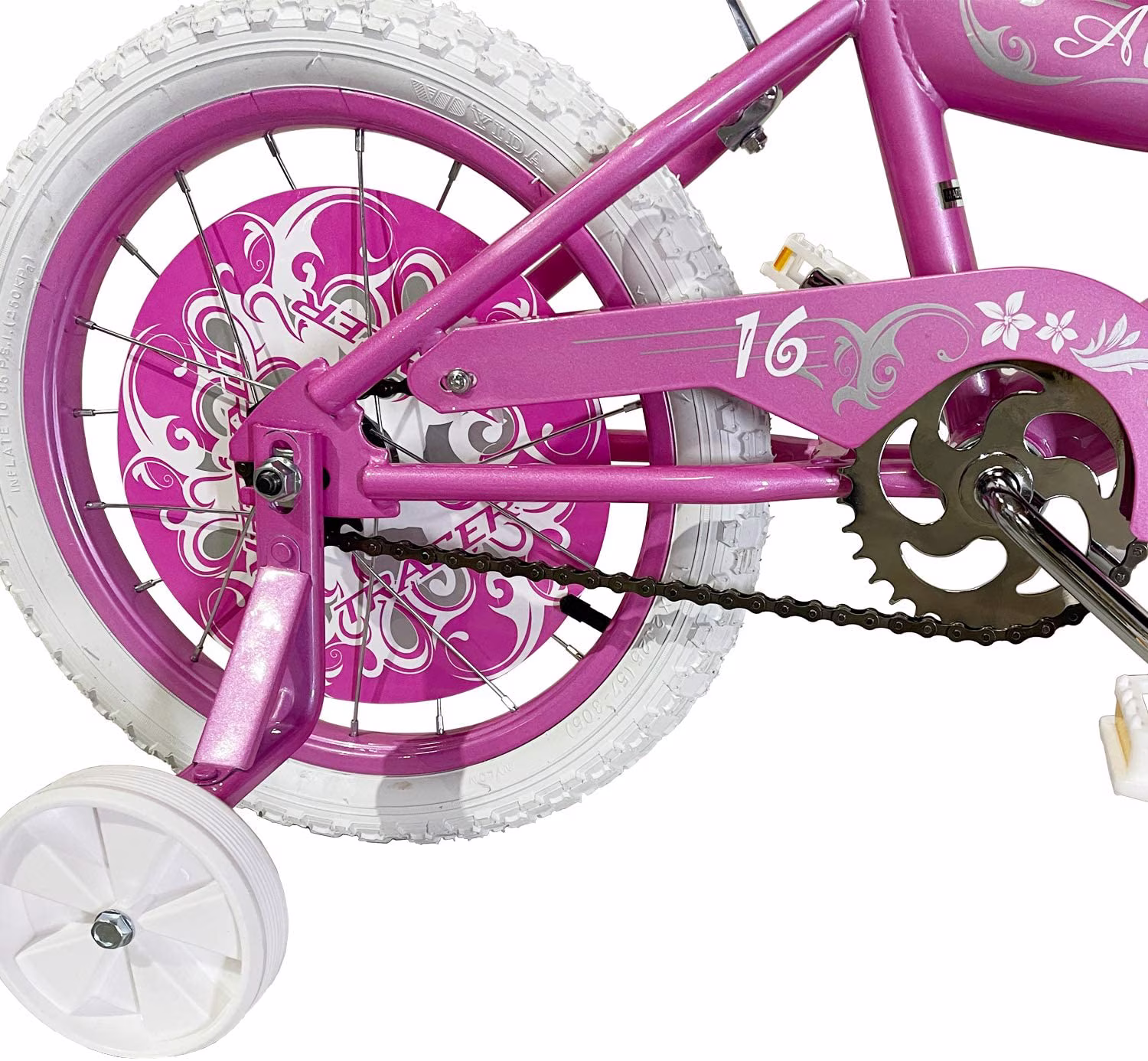 Wonder Wheels Avery Tracer 16" Kids BMX Bikes, Pink - Image 3