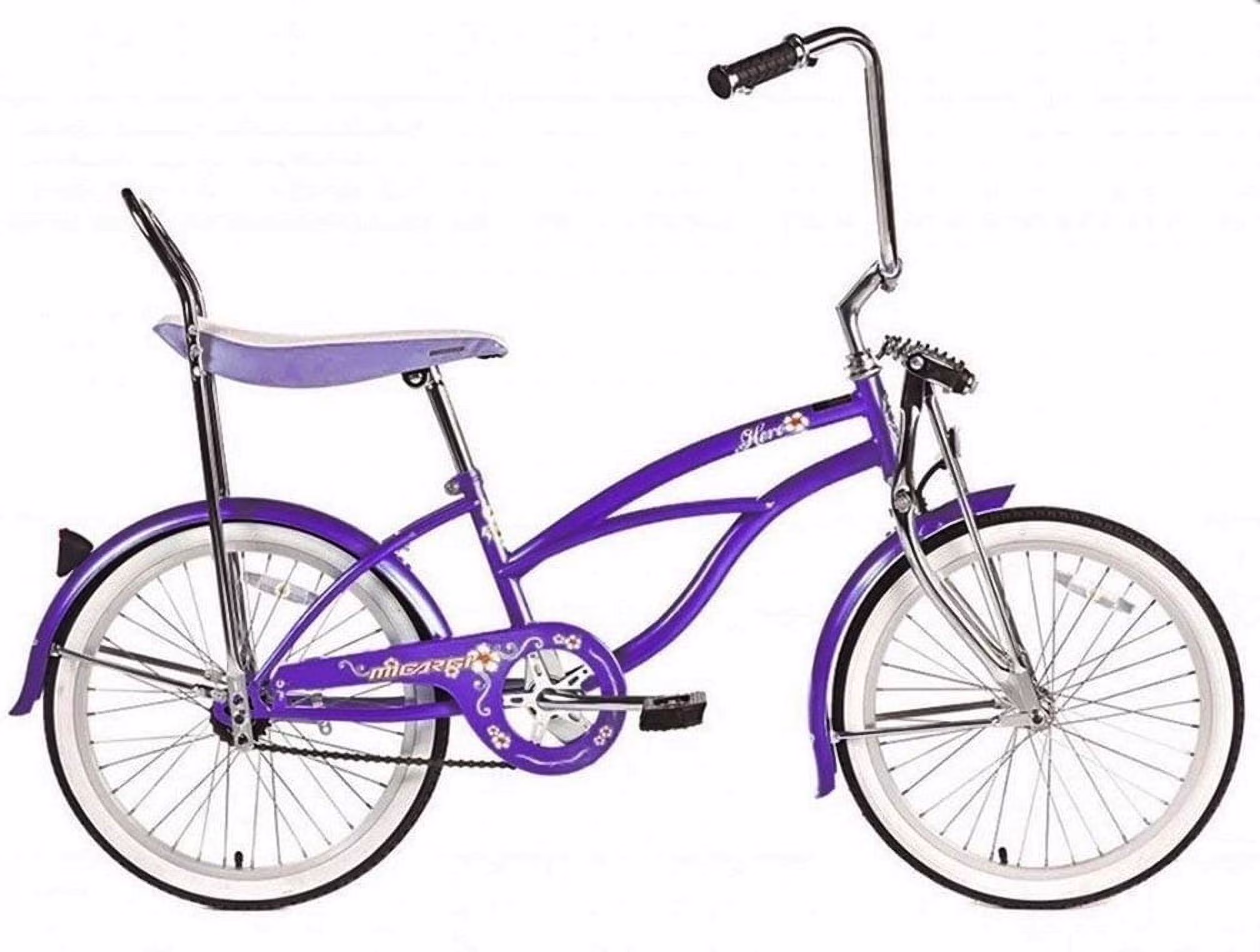 Wonder Wheels Kids 20" Cruiser Bike, Alloy Purple - Image 4