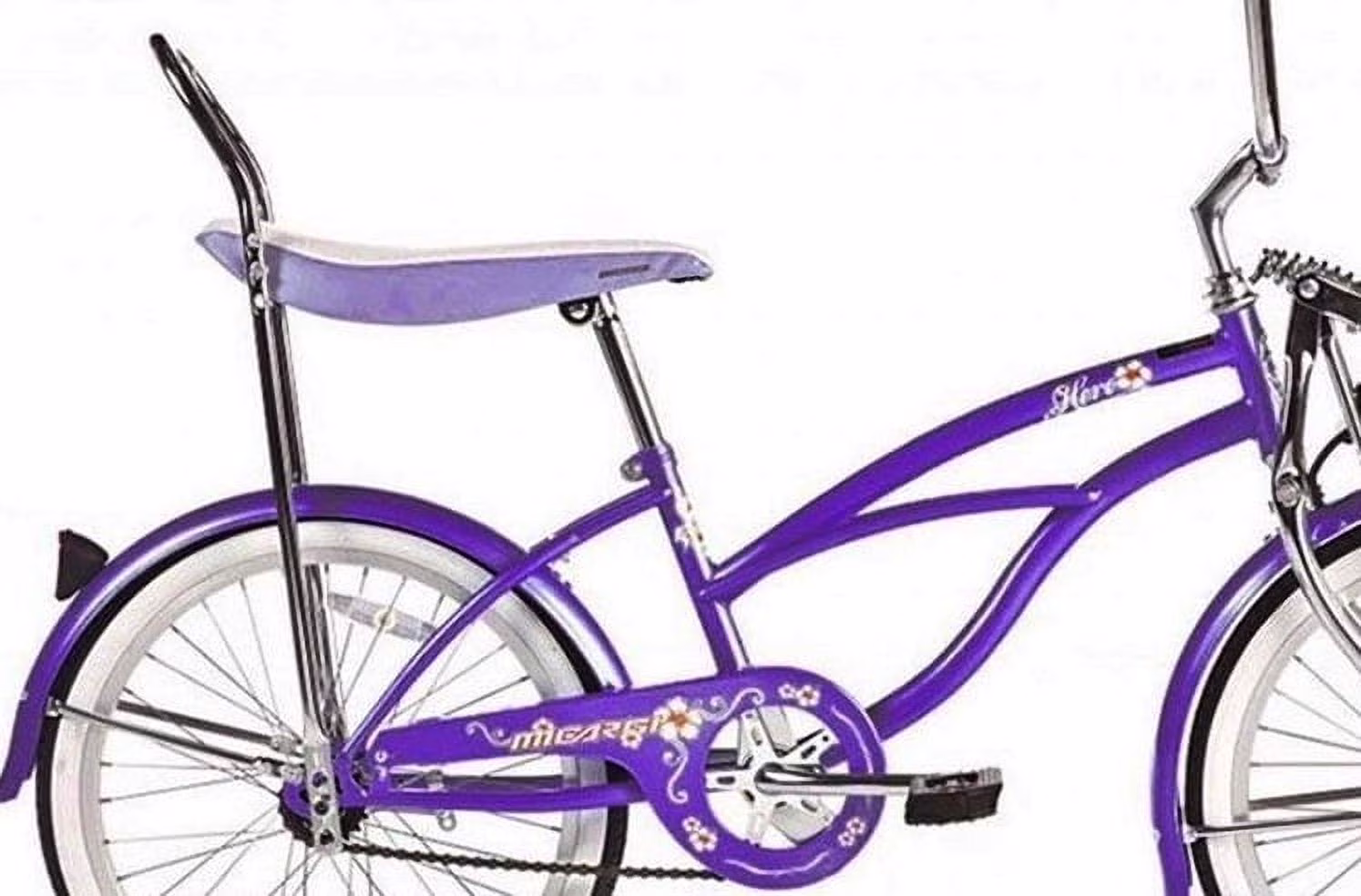 Wonder Wheels Kids 20" Cruiser Bike, Alloy Purple - Image 2