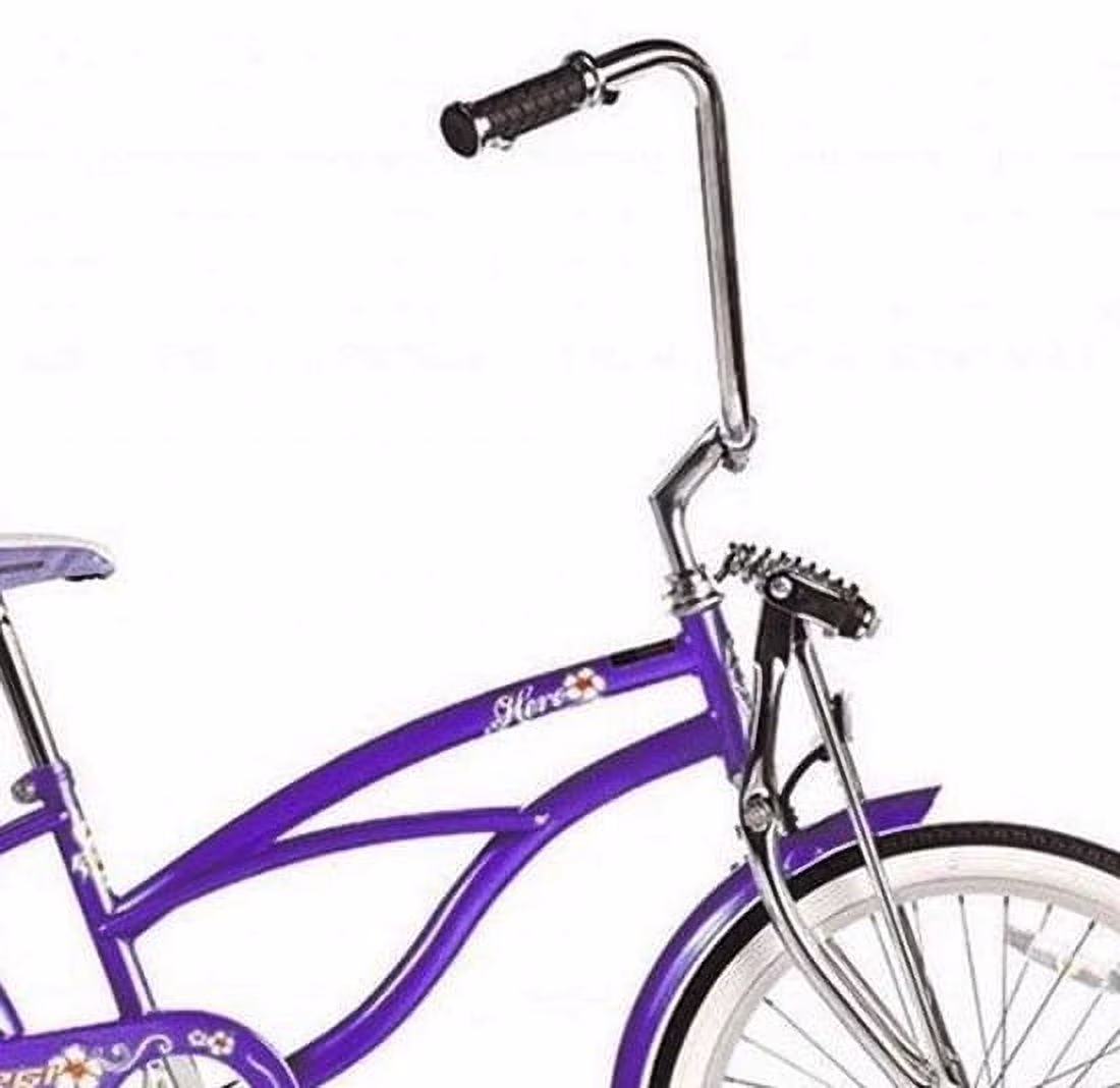 Wonder Wheels Kids 20" Cruiser Bike, Alloy Purple - Image 5
