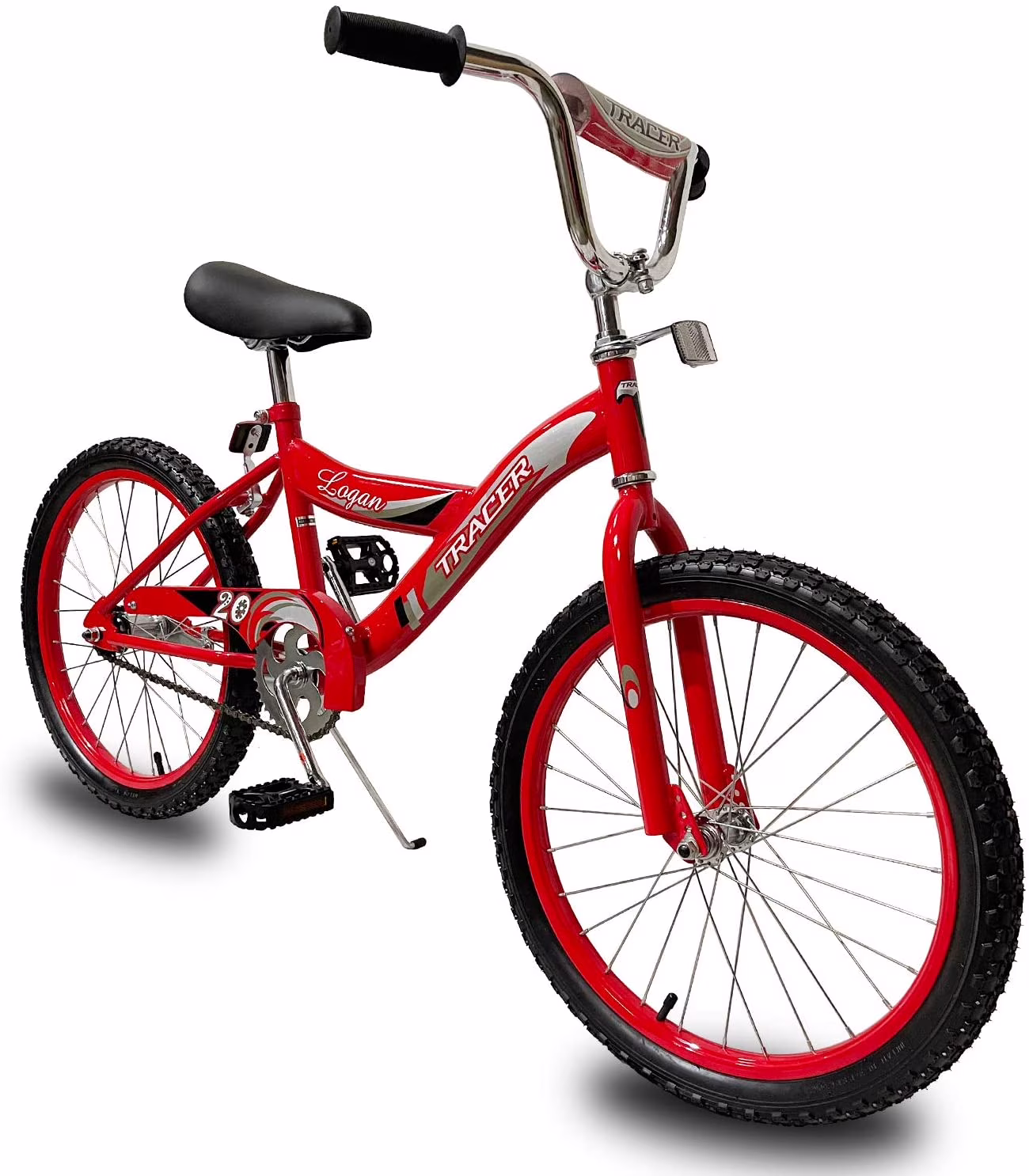 Wonder Wheels Kid's 20 Inch BMX Bikes, Red