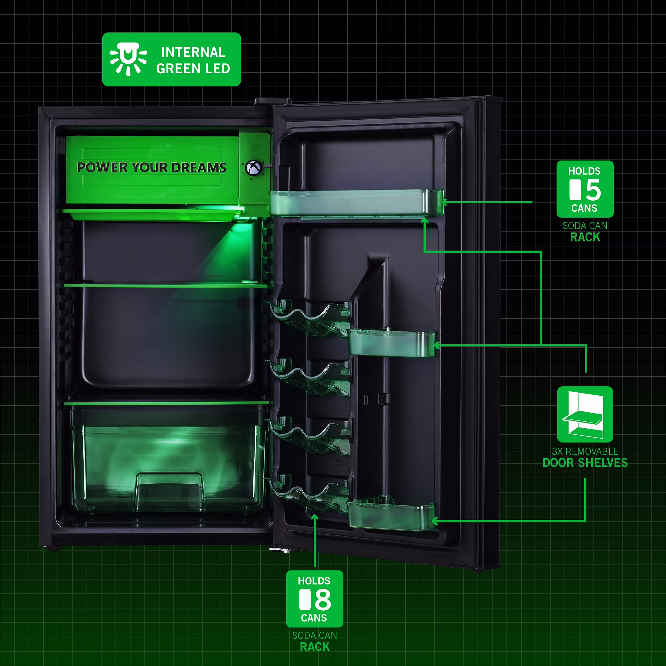 XBOX SERIES X 3.2 cu ft Refrigerator - Image 2
